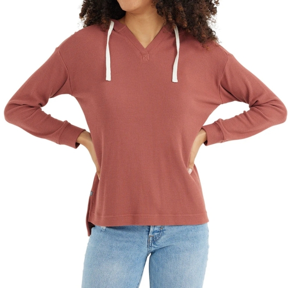 FREE FLY/Bamboo Waffleweave Hoodie - Picture 1 of 11